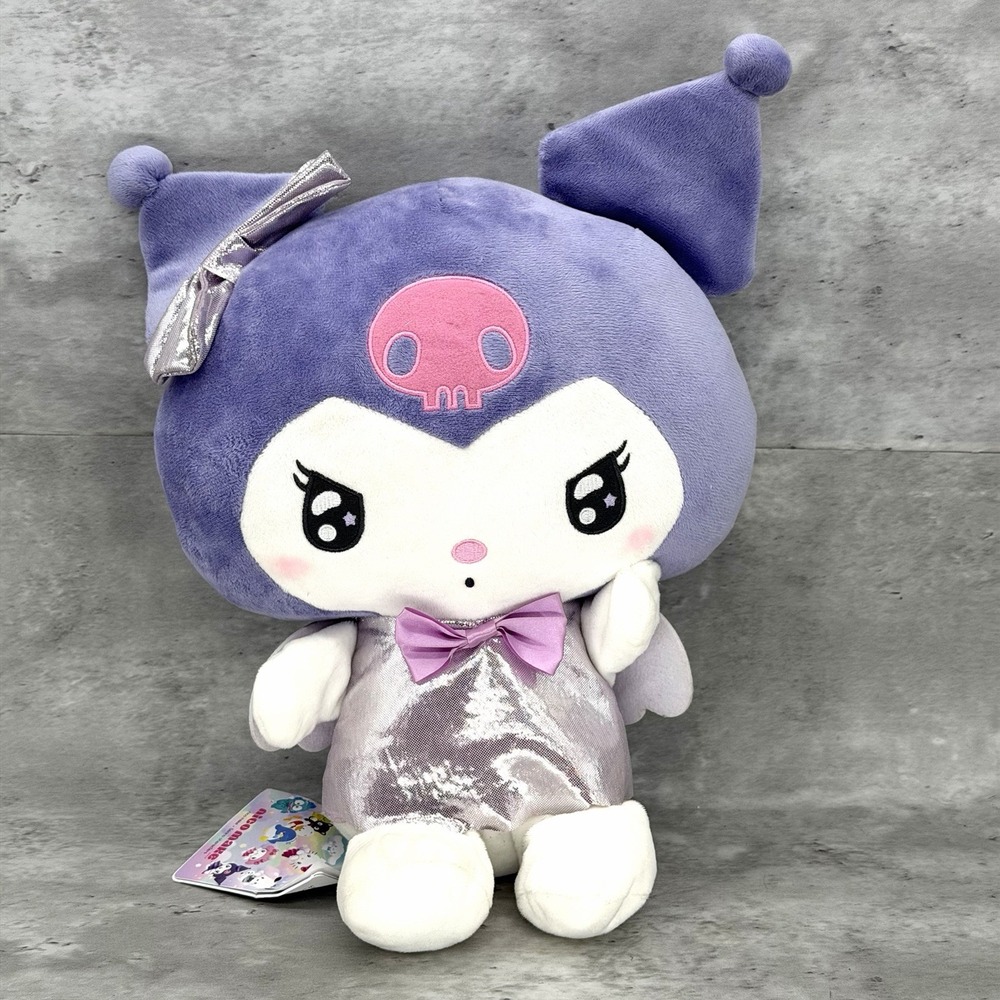 SEGA Sanrio characters × NICO MAKE Kuromi L Plush Japan New